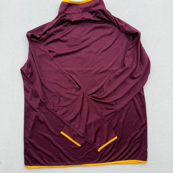 Loyola Ramblers Colosseum Mens L Large Long Sleeve 1/4 Zip Pullover Wolf - Picture 5 of 7